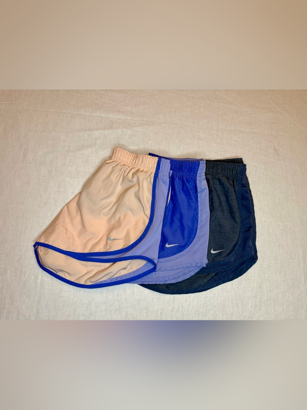 Nike Dri-FIT Women’s Tempo Running Shorts Bundle (3 Pairs) – Medium - Picture 2 of 12